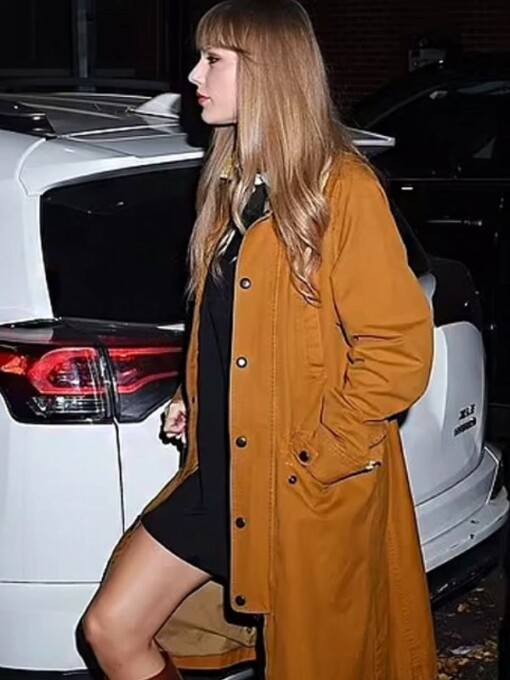 Taylor Swift Mustard Yellow Coat