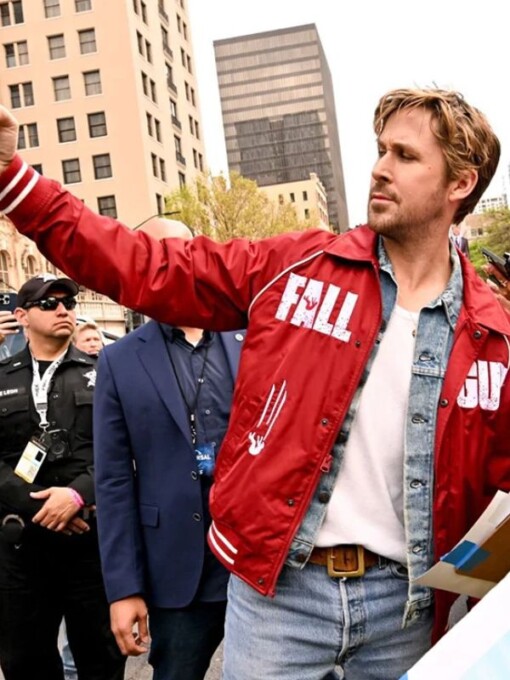 The Fall Guy 2024 Ryan Gosling SXSW Red Jacket