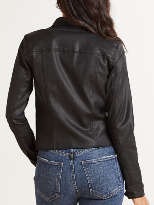 The Spiderwick Chronicles Mallory Grace Leather Trucker Jacket