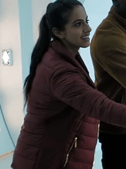 Doctor Who Mandip Gill Puffer Jacket