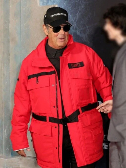 Ghostbusters Frozen Empire Ray Stantz Red Jacket