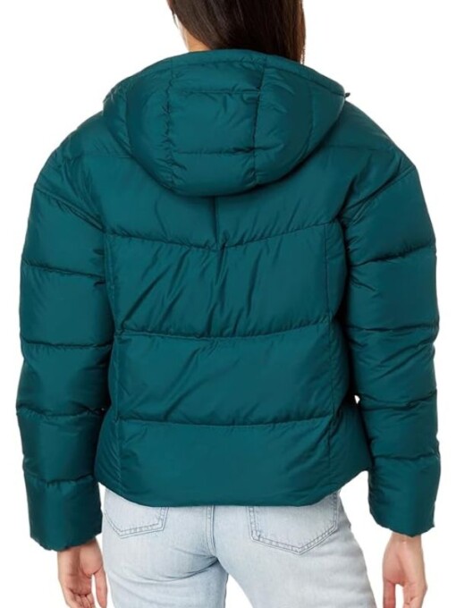 Chicago Fire Miranda Rae Mayo Teal Puffer Jacket