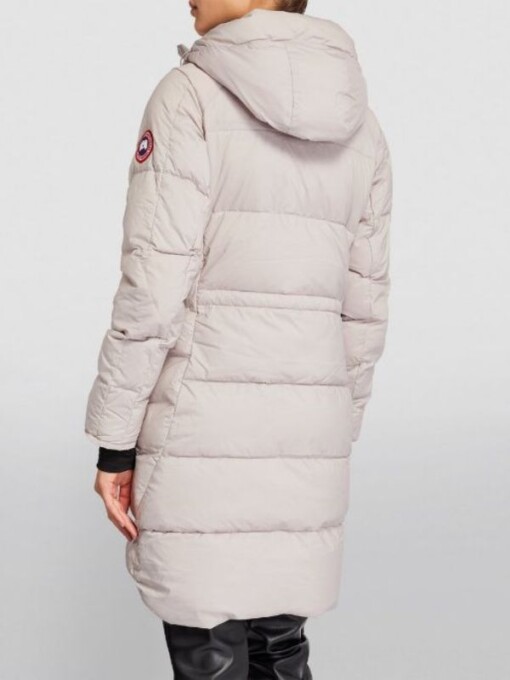 Chicago Med Hannah Asher White Puffer Coat