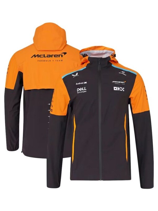 Castore McLaren F1 2024 Team Lightweight Rain Jacket