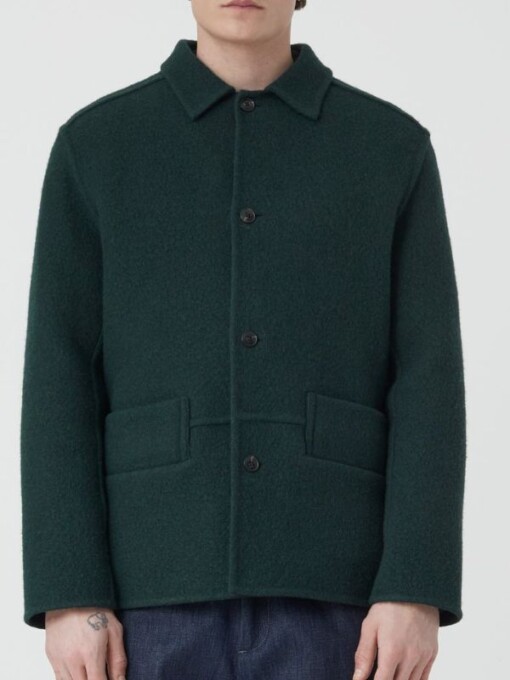 9-1-1 S07 Evan Buckley Green Wool Jacket