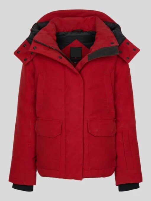 Chicago Fire Sylvie Brett Red Parka Jacket