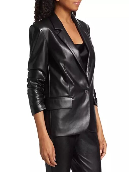 General Hospital Lois Cerullo Leather Blazer