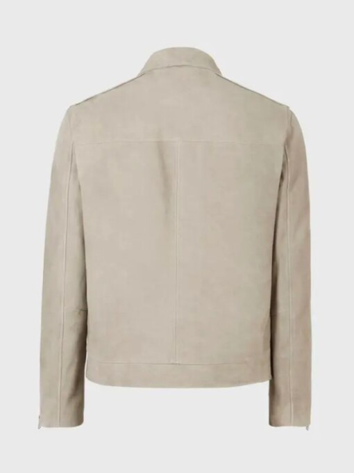 9-1-1 S07 Eddie Diaz Beige Suede Jacket