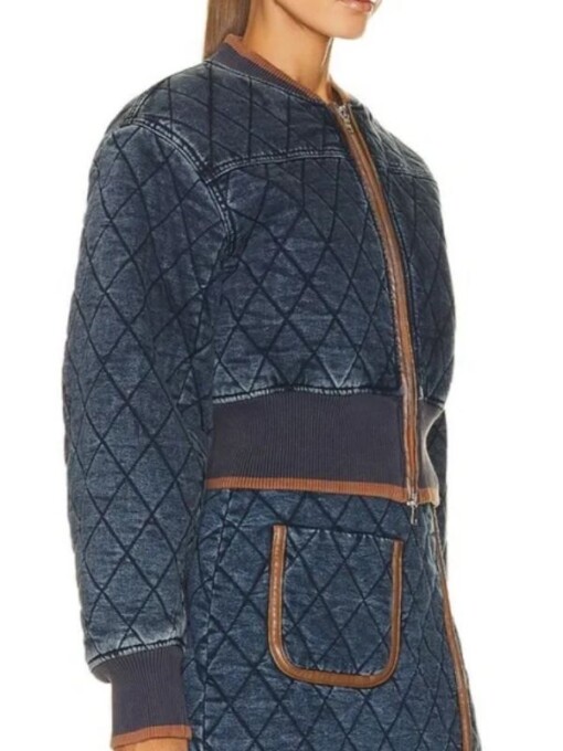 Chicago Fire Hanako Greensmith Quilted Bomber Jacket