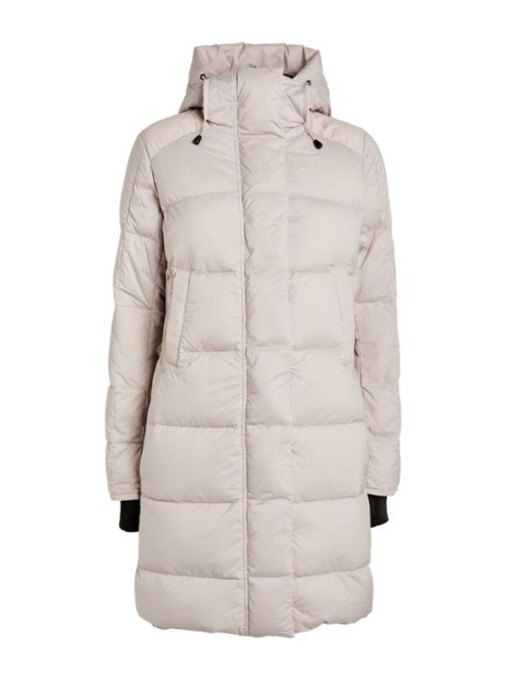 Chicago Med Hannah Asher White Puffer Coat