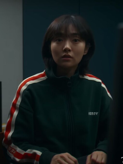 A Shop for Killers 2024 Jeong Ji-An Green Jacket