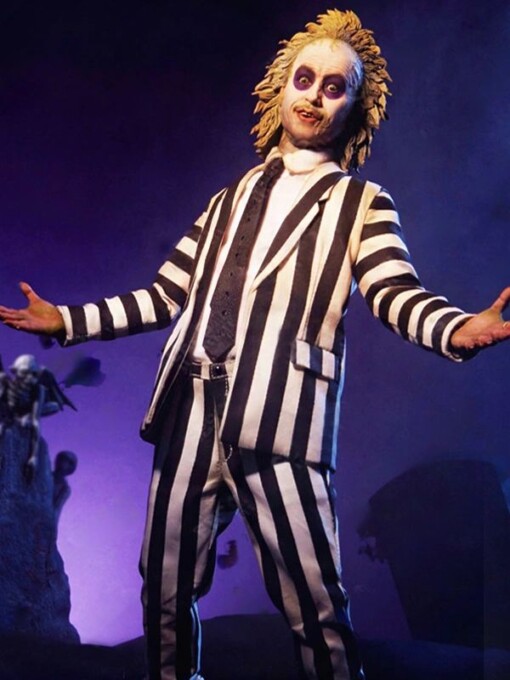 Michael Keaton Beetlejuice Suit