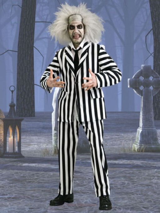 Michael Keaton Beetlejuice Suit