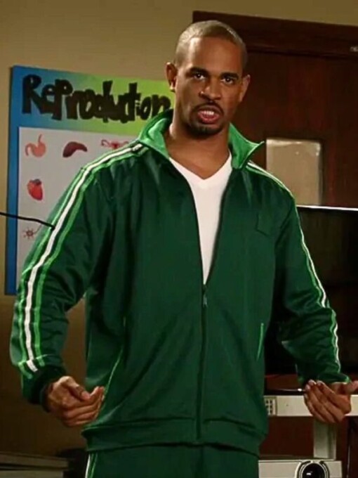 New Girl Damon Wayans Jr. Green Jacket