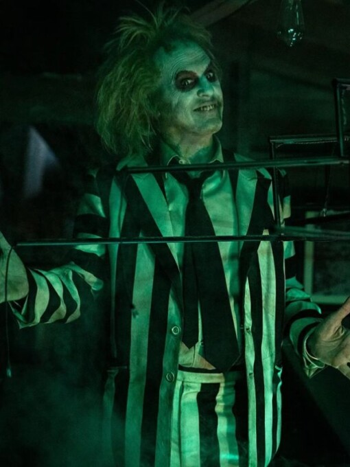 Michael Keaton Beetlejuice Suit