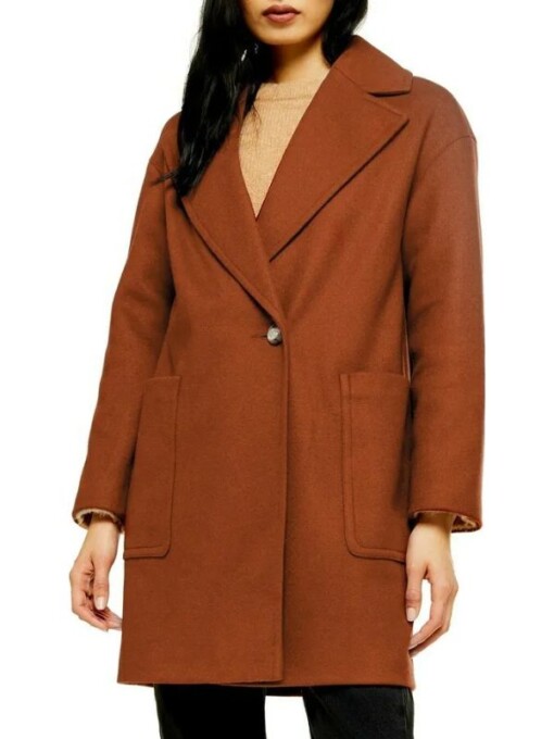 Greys Anatomy Jo Wilson Orange Coat