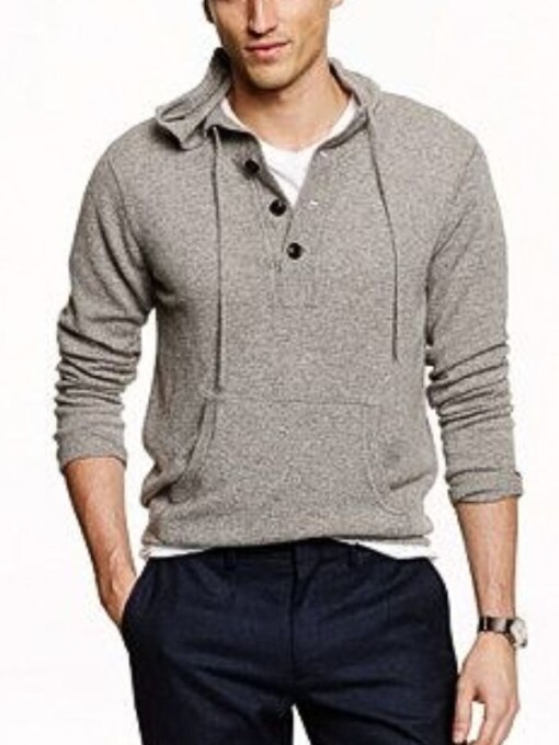 90210 Navid Shirazi Grey Hoodie